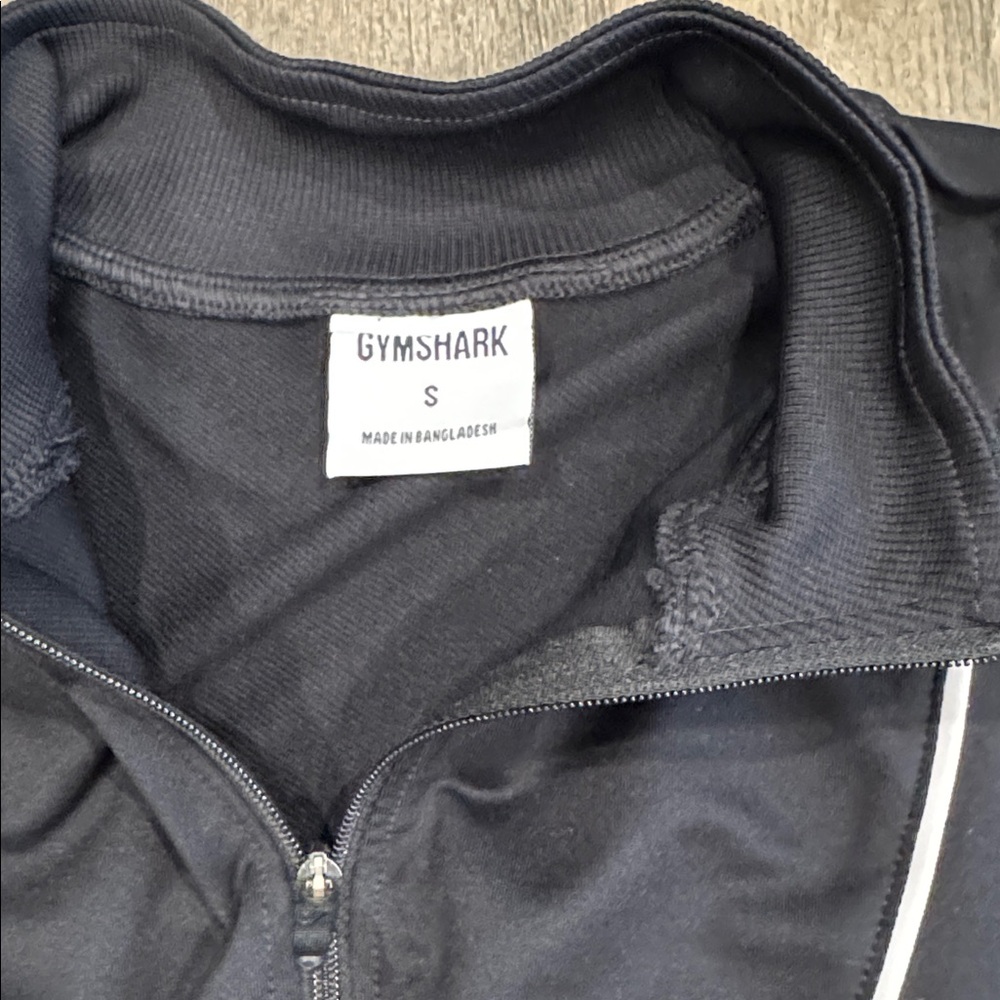 Gymshark Black Track Set Jacket + Pants - Picture 5 of 6